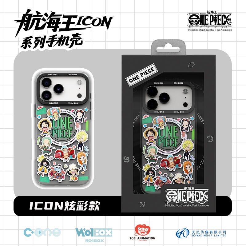 One Piece iPhone 17 Pro Max MagSafe Case, ICON Iridescent