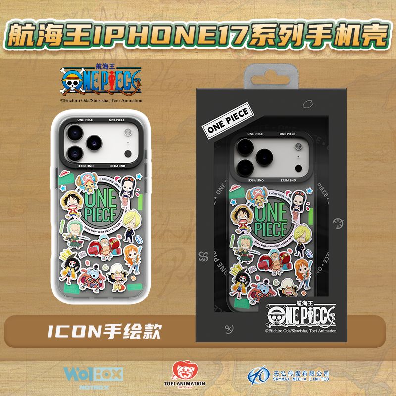 One Piece iPhone 17 Pro Max MagSafe Case, ICON Iridescent