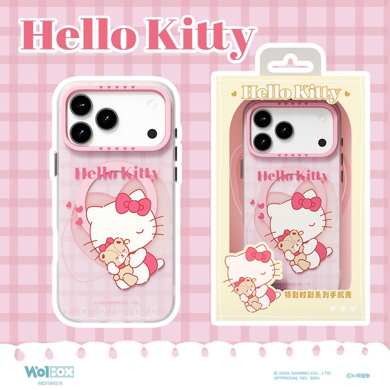 Sanrio iPhone 17 Pro Max MagSafe Case, Special Moments Hello Kitty