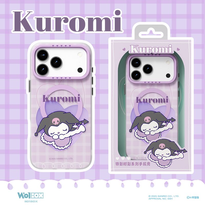 Sanrio iPhone 17 Pro Max MagSafe Case, Special Moments Kuromi