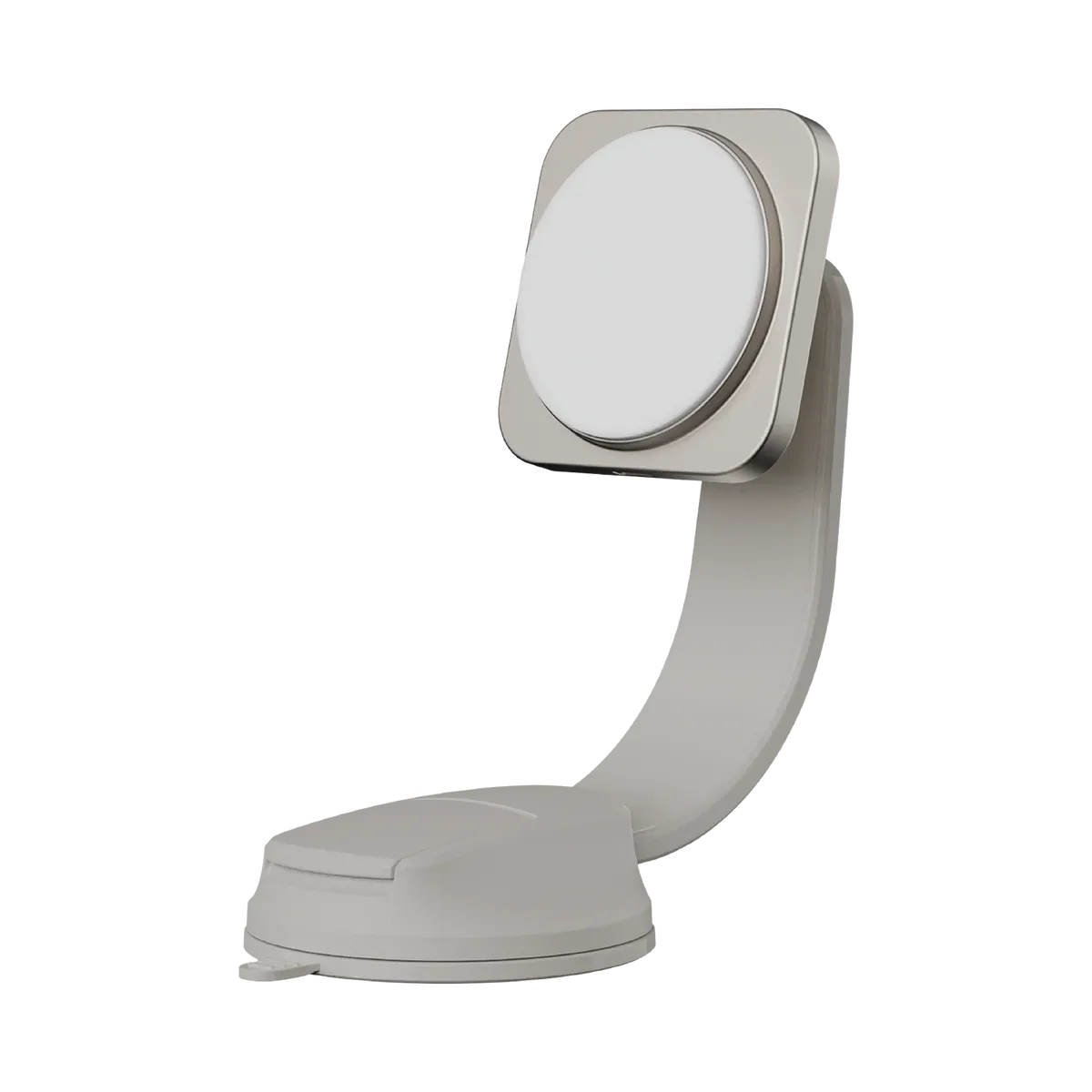 Momax Q2 Magnetic Wireless Charging Car Mount, Titanium