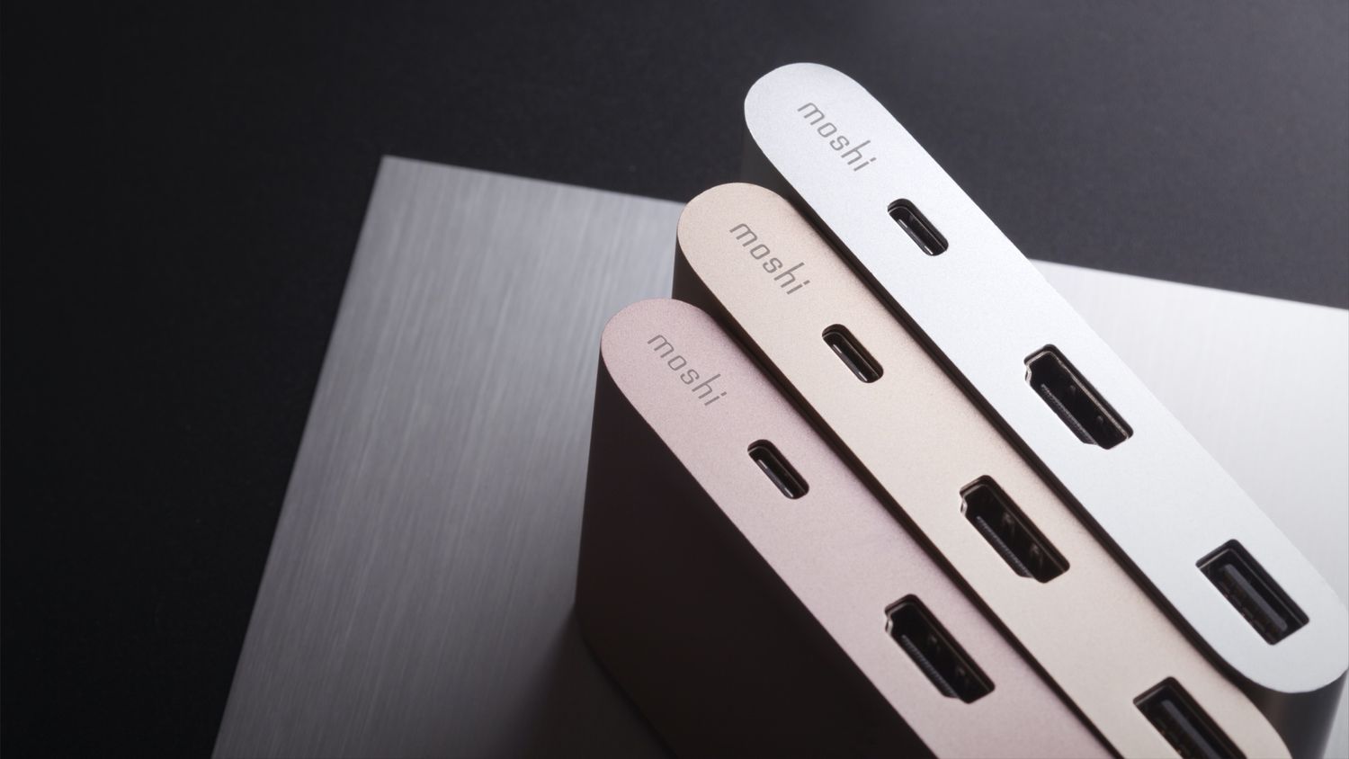 Moshi USB-C 3.1 Multiport Adapter, Silver