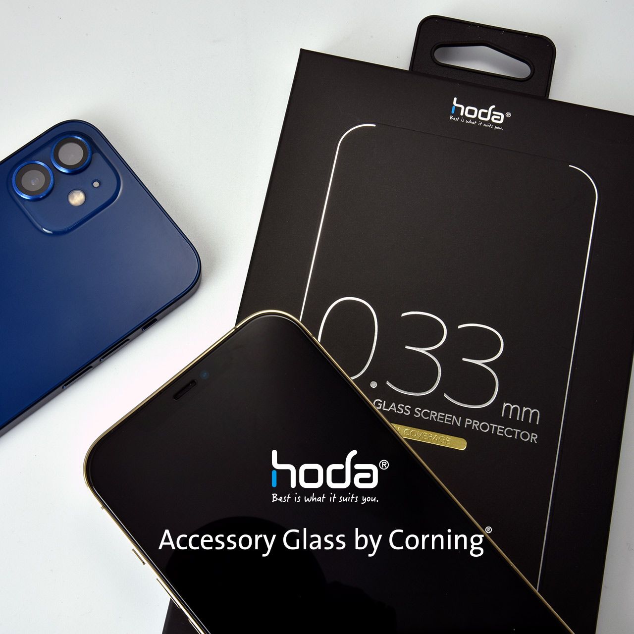 Hoda iPhone 12 Pro Max  AGBC Tempered Glass
