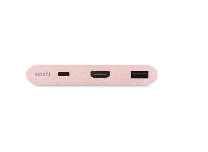Moshi USB-C 3.1 Multiport Adapter, Golden Rose