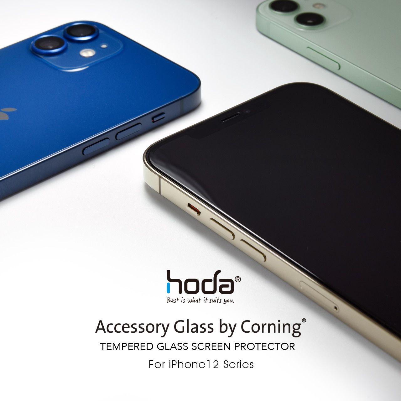 Hoda iPhone 12 Pro Max  AGBC Tempered Glass