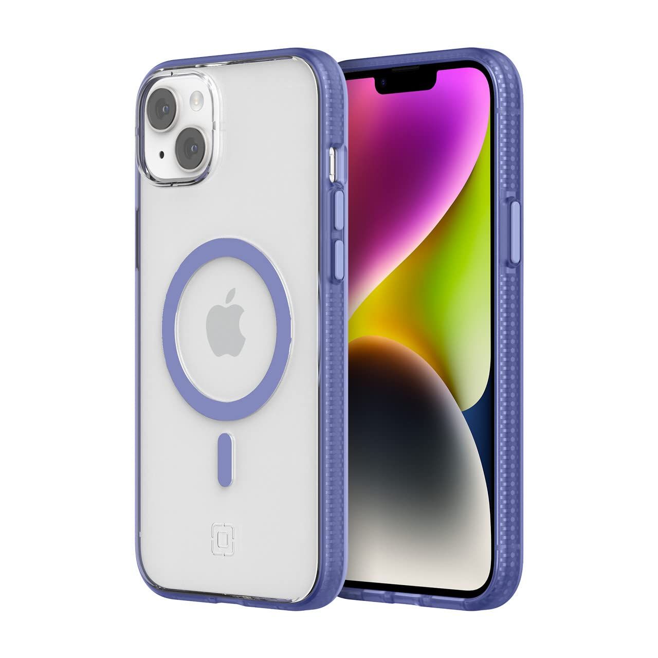 Incipio iPhone 14 Plus Idol for Magsafe, Misty Lavender/Clear