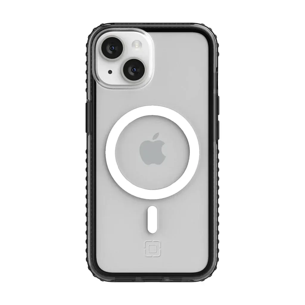 Incipio iPhone 14 Plus Grip for MagSafe, Black/Clear