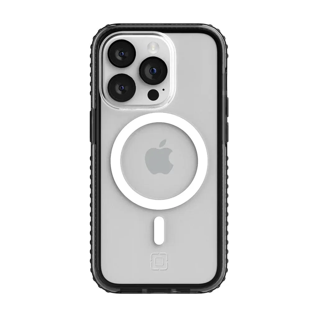Incipio iPhone 14 Pro Grip for MagSafe, Black/Clear