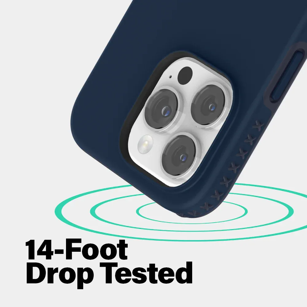 Incipio iPhone 14 Pro Grip for MagSafe, Midnight Navy/Inkwell Blue