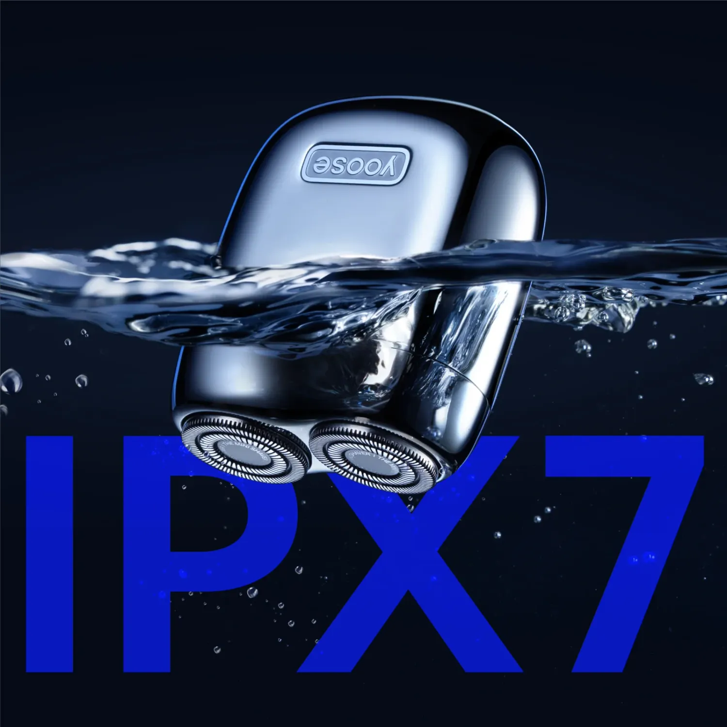 Yoose Portable Mini Shaver, Silver