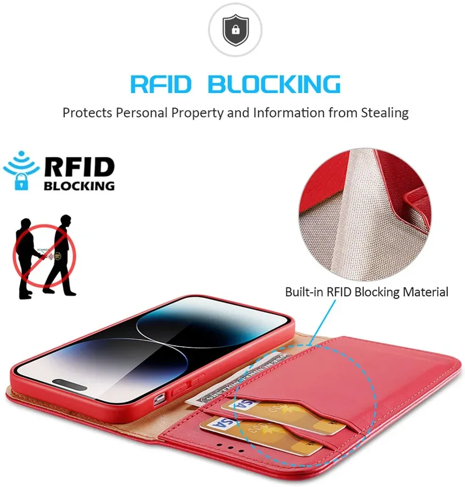 Dux Ducis iPhone 15 Pro Max Hivo, Red