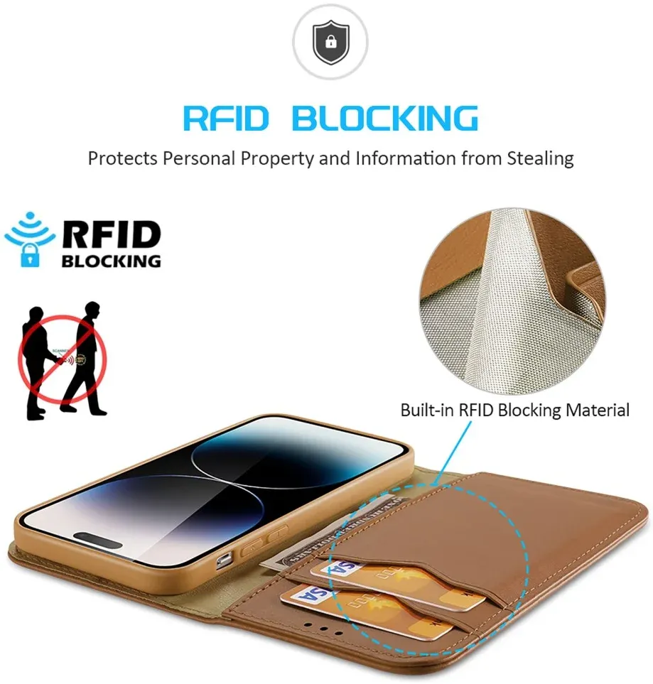 Dux Ducis iPhone 15 Pro Max Hivo, Brown