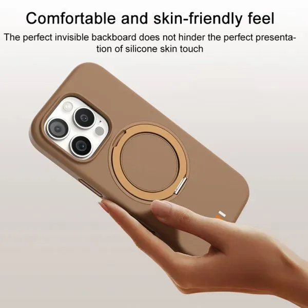 TGVIS iPhone 16 Pro Max Comfort Liquid Silicone, Black