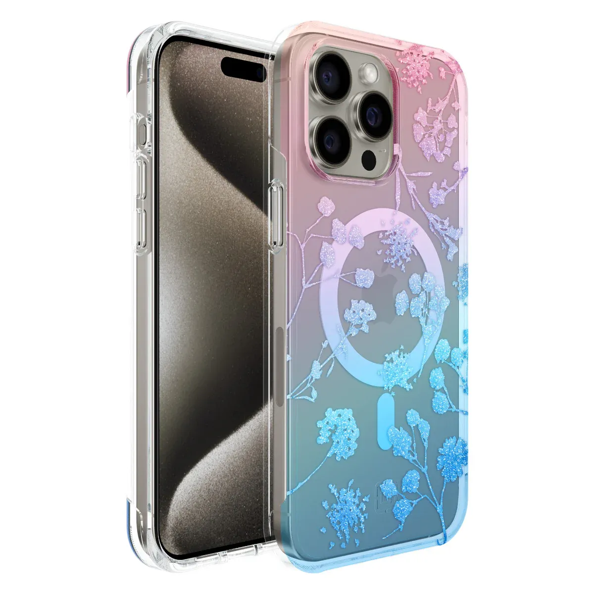 Incipio iPhone 15 Pro Forme Protective Case with MagSafe, Eternal Spring