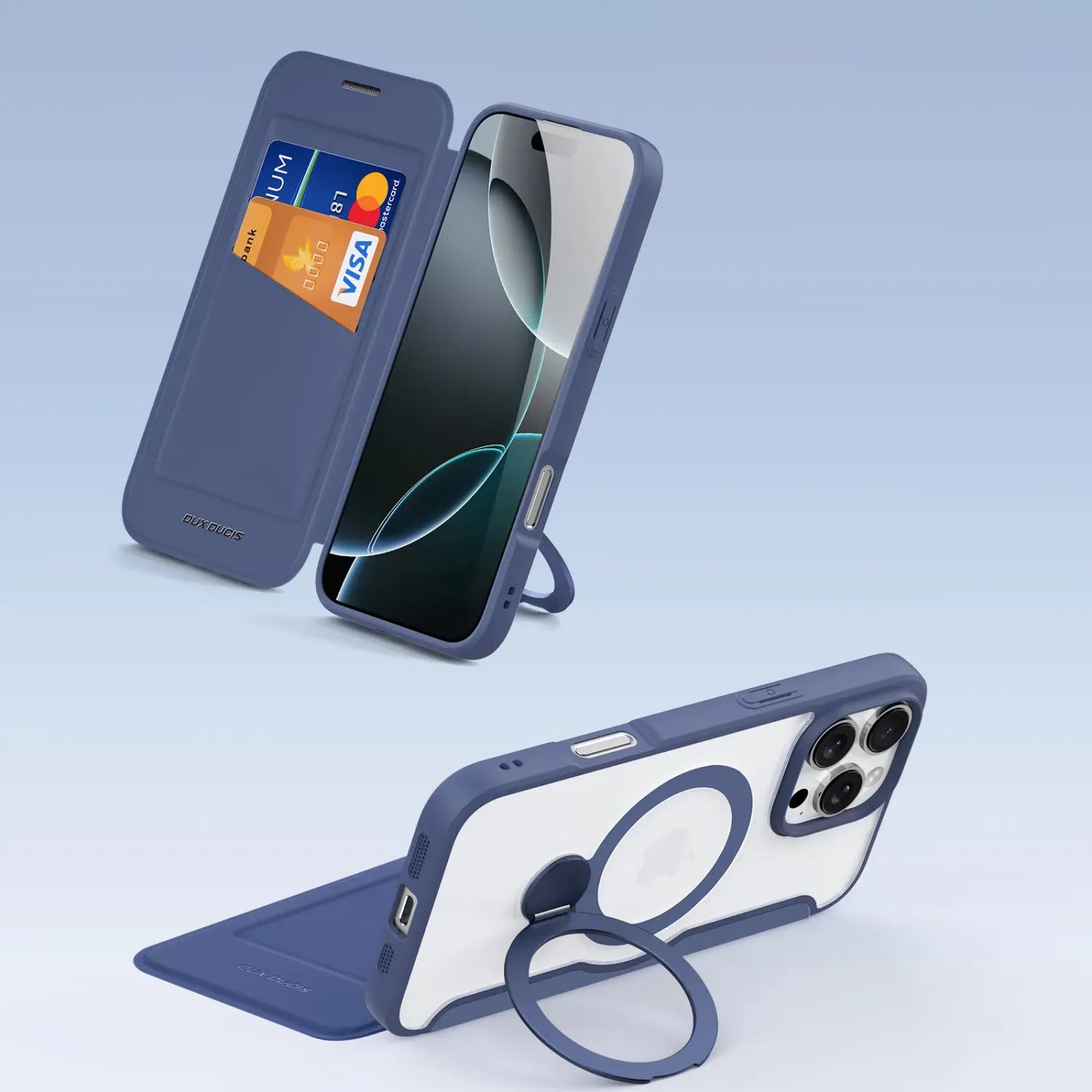 Dux Ducis iPhone 15 Pro Max Skin X Pro with MagSafe, Blue