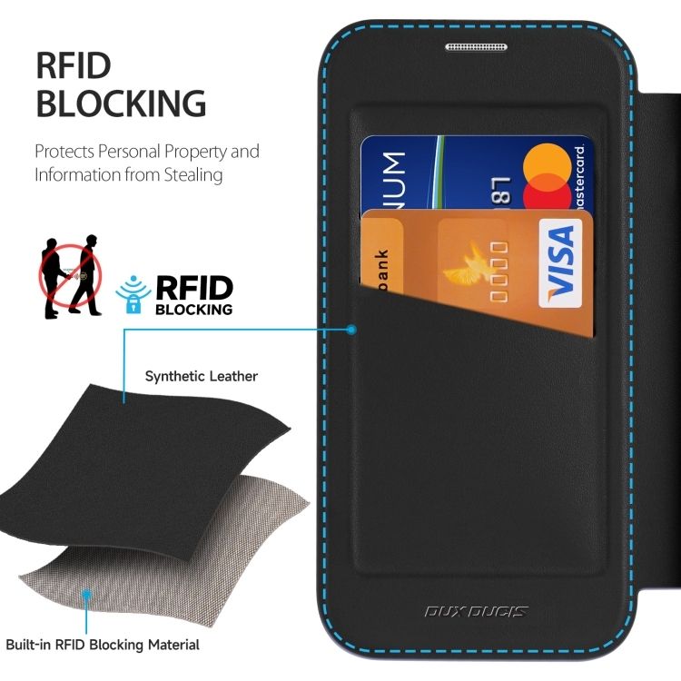 Dux Ducis iPhone 15 Pro Max Skin X Pro with MagSafe, Black