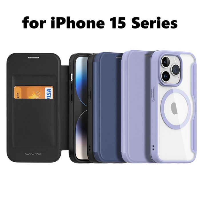 Dux Ducis iPhone 15 Pro Max Skin X Pro with MagSafe, Blue