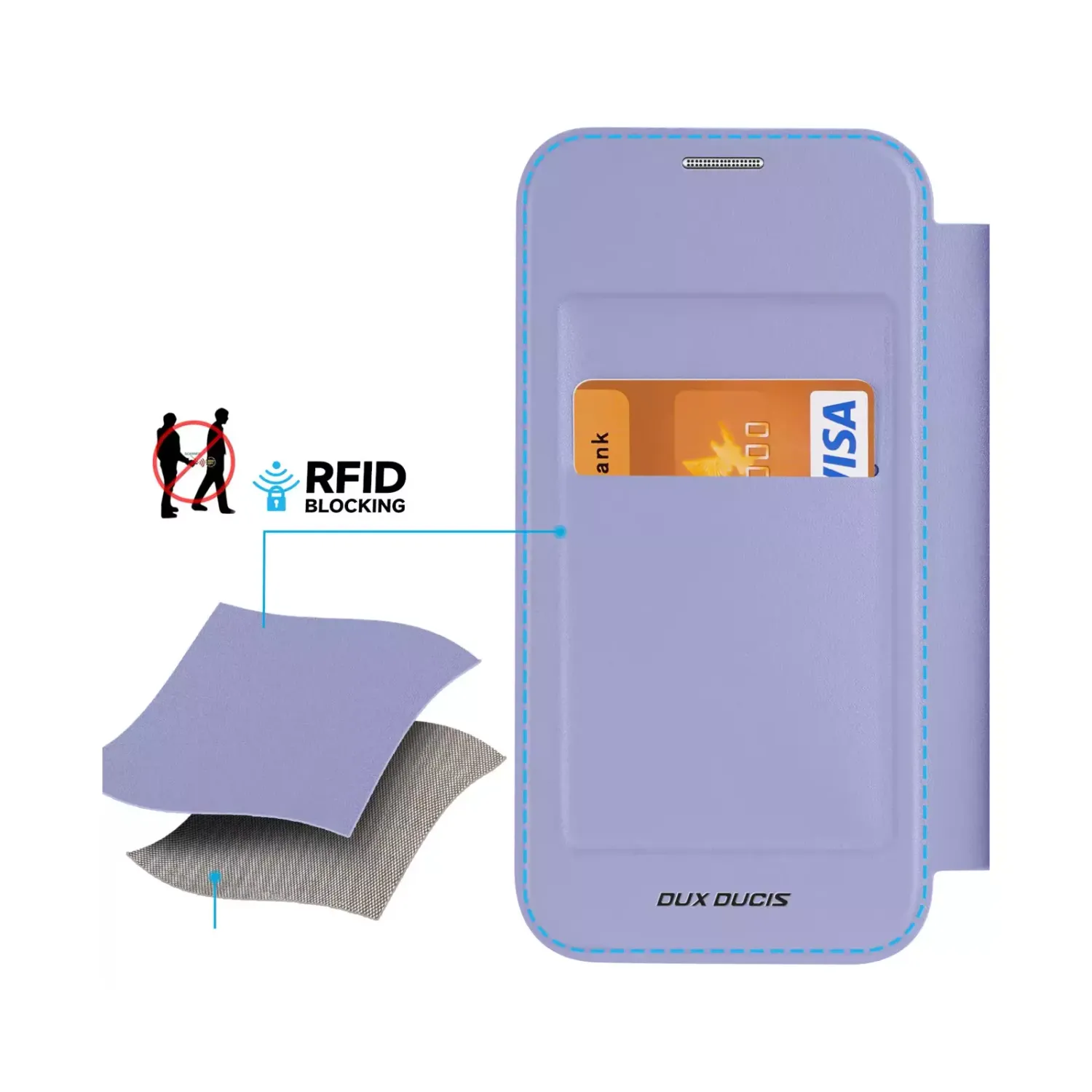 Dux Ducis iPhone 15 Pro Skin X Pro with MagSafe, Purple