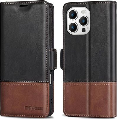 TDG iPhone 16 Pro Max Q6 Detachable FlipCase, BlackBrown