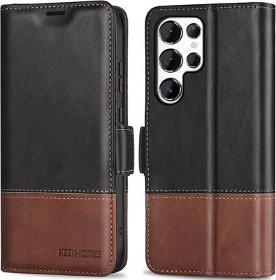 TDG Samsung S25 Ultra Q6 Detachable FlipCase, BlackBrown