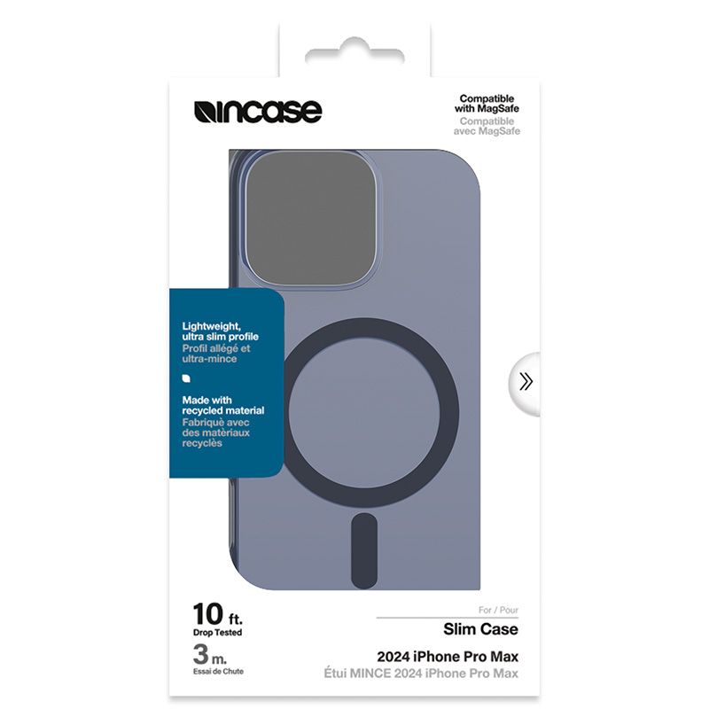 Incase iPhone 16 Pro Max Slim MagSafe, Deep Space Blue