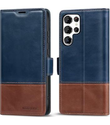 TDG TDG Samsung S25 Ultra Q6 Detachable FlipCase, BlueBrown