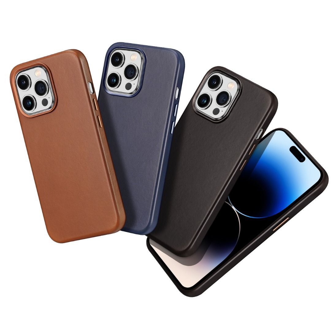 Dux Ducis Naples iPhone 14 Pro Max Brown