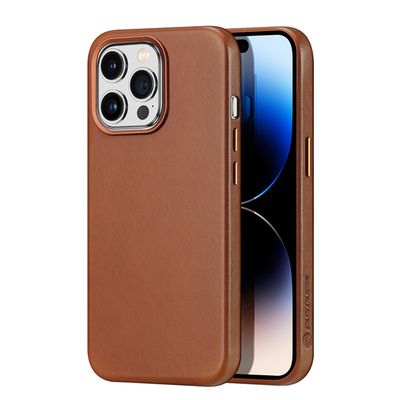 Dux Ducis Naples iPhone 14 Pro Max Brown