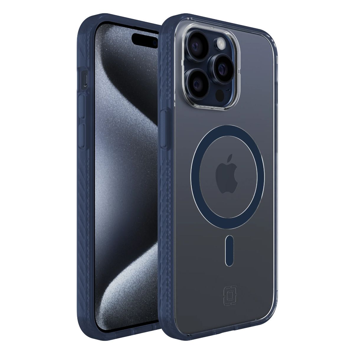 Incipio iPhone 15 Pro Max Idol for MagSafe, Space Navy/Clear