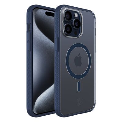 Incipio iPhone 15 Pro Max Idol for MagSafe, Space Navy/Clear
