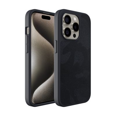 Incipio iPhone 15 Pro Max cru. Protective for MagSafe, Navy Camo