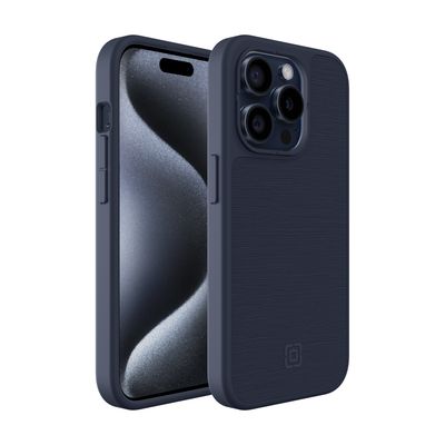 Incipio iPhone 15 Pro cru. Protective for MagSafe, Navy Canvas