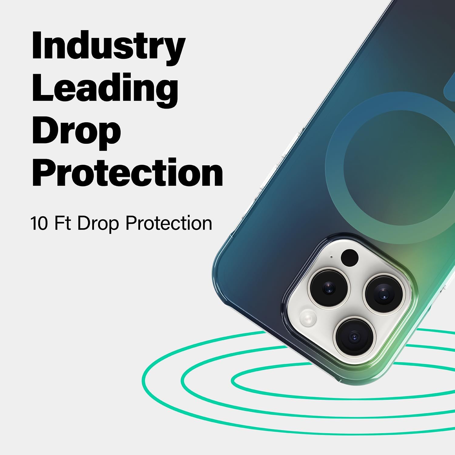 Incipio iPhone 15 Pro Forme Protective Case with MagSafe, Digital Disruption