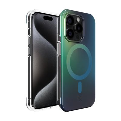 Incipio iPhone 15 Pro Forme Protective Case with MagSafe, Digital Disruption