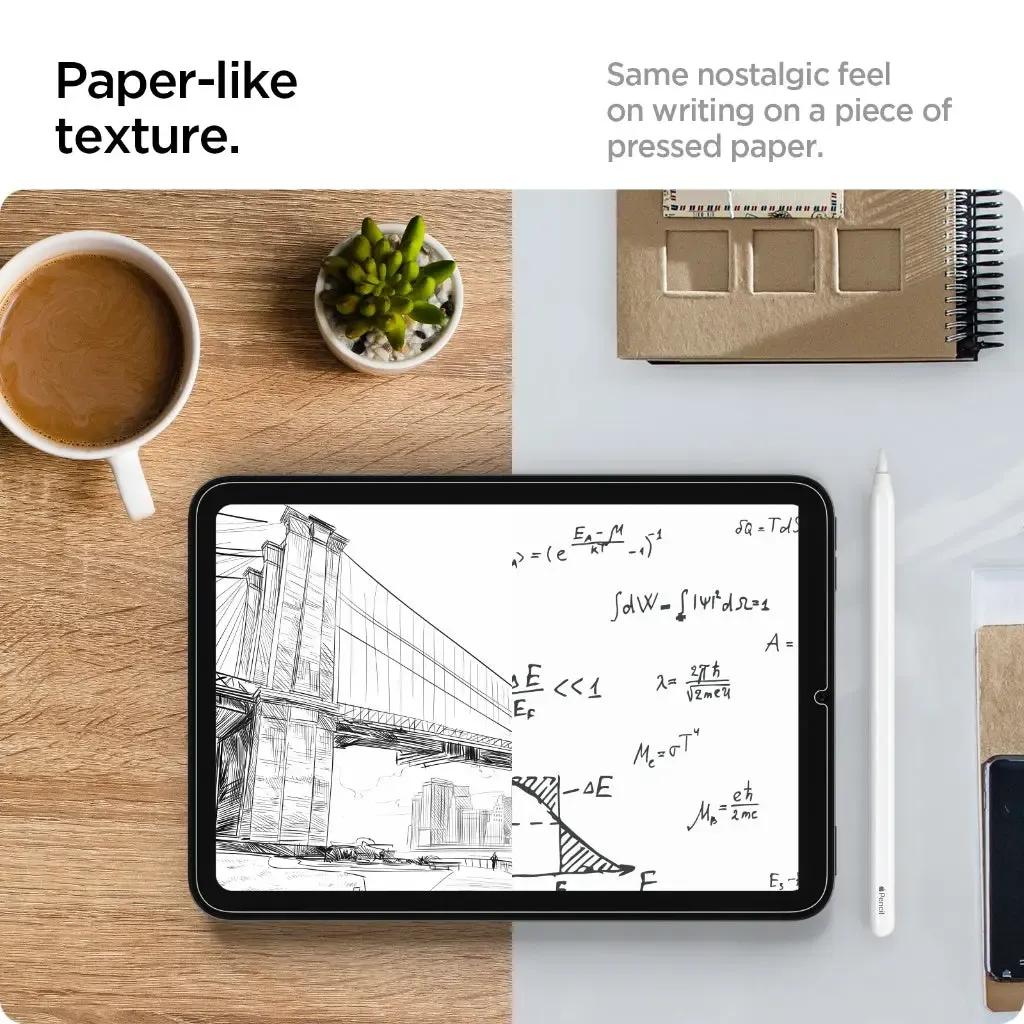 TDG KuzGuard iPad Mini 6(2021) / 7(2024) Paperlike Film, Clear