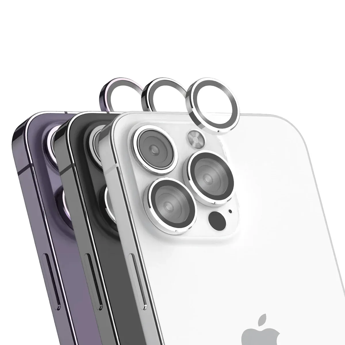 TDG KuzGuard iPhone 14 Pro/14 Pro Max AR Lens, Silver