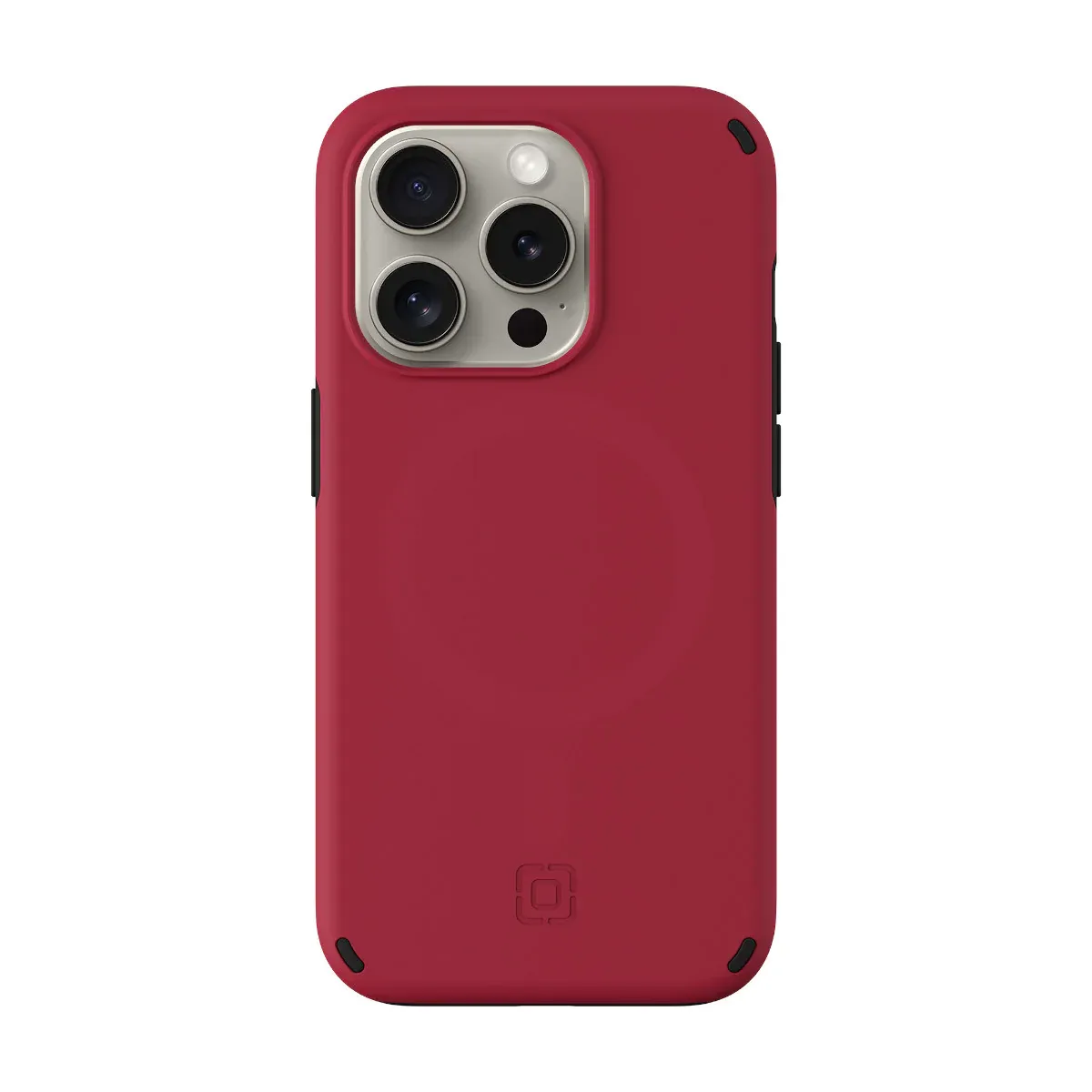 Incipio iPhone 15 Pro Duo for MagSafe, Crimson/Black