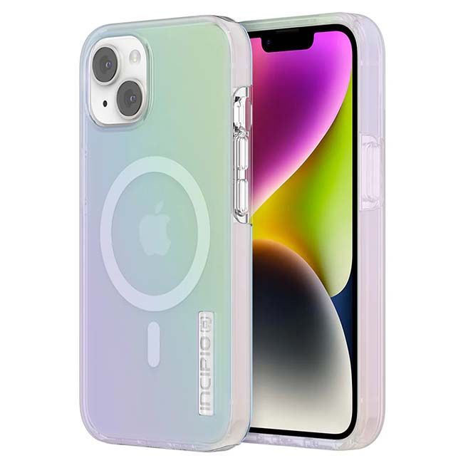 Incipio iPhone 14/15 Plus DualPro Platinum for MagSafe, Platinum Iridescent
