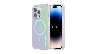 Incipio iPhone 14 Pro Max DualPro Platinum for MagSafe, Platinum Iridescent