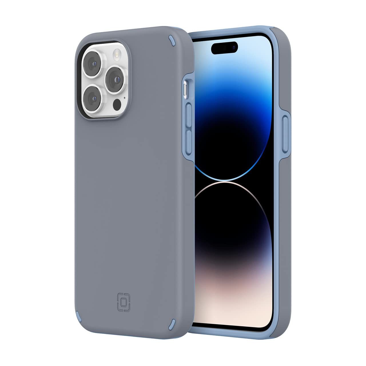 Incipio iPhone 14 Pro Duo, Tradewinds Gray/Blue Bell