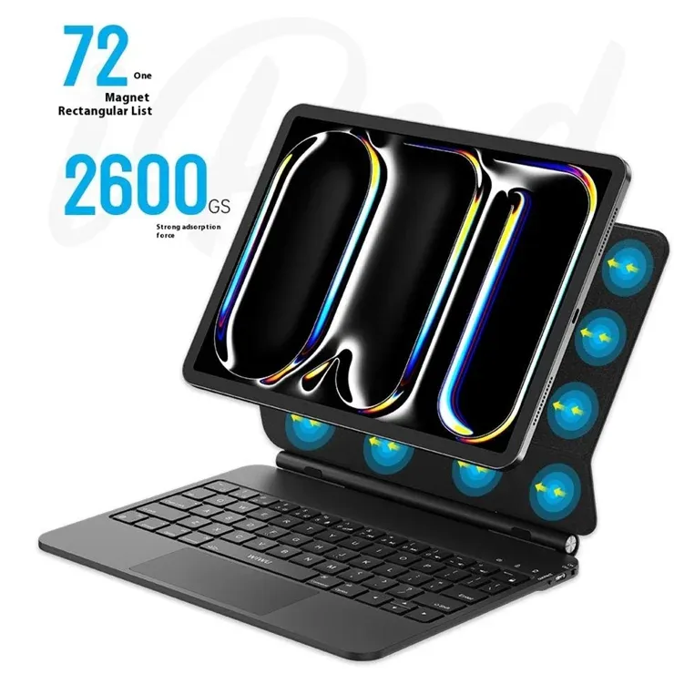 WiWU MK-002 iPad Air 11(22/25) Magic Keyboard Pro, Black