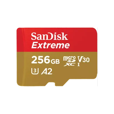 SanDisk 256GB Extreme microSDXC Card