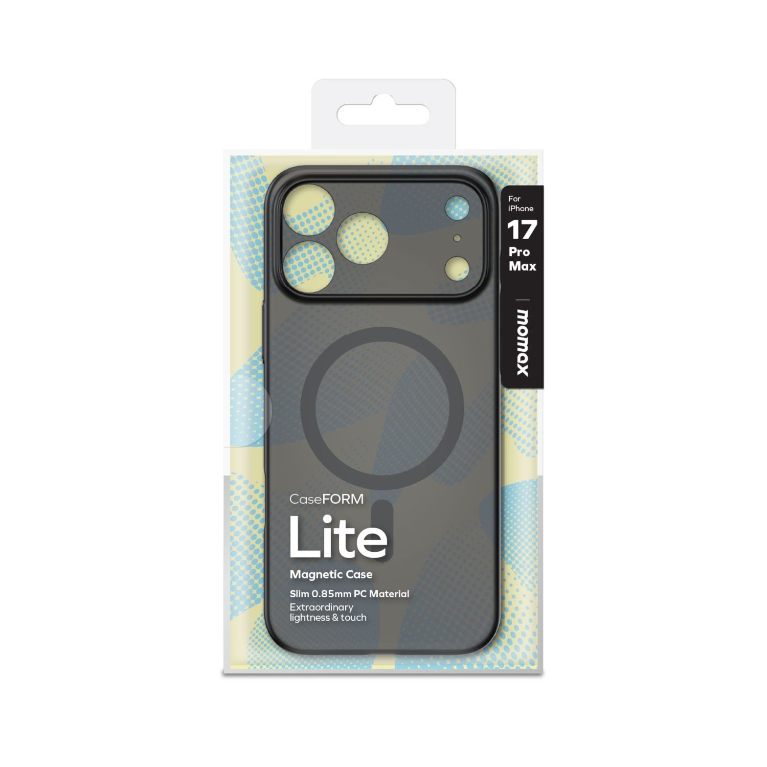 Momax iPhone 17 Pro Lite Case, Black