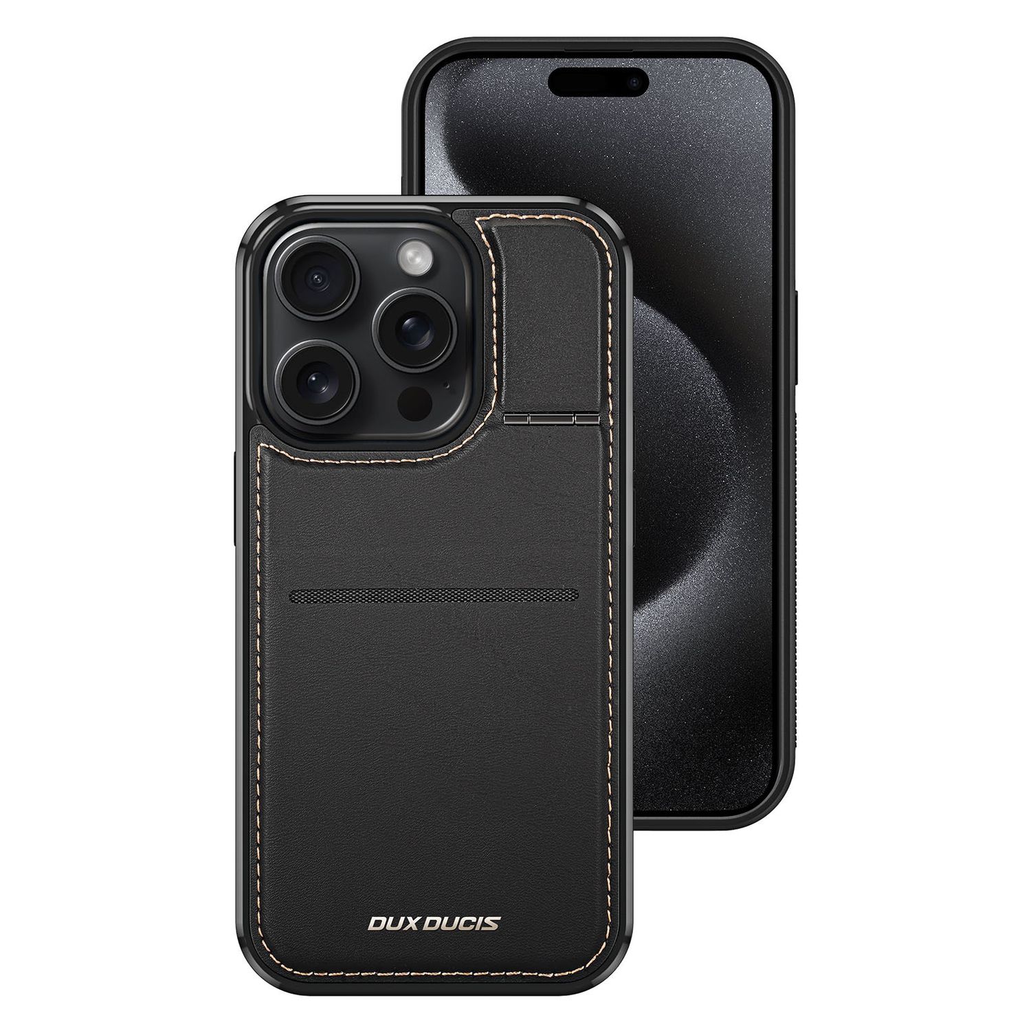 Dux Ducis iPhone 15 Pro Max Rafi with MagSafe, Black