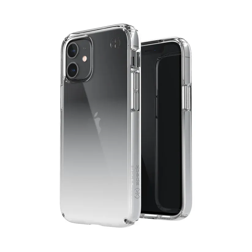 Speck iPhone 12 mini Presidio Perfect-Clear Ombre, Clear/Atmosphere Fade