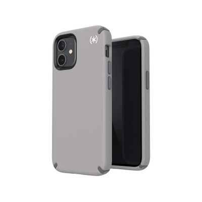 Speck iPhone 12 mini Presidio2 Pro, Cathedral Grey/Grahpite Grey/White