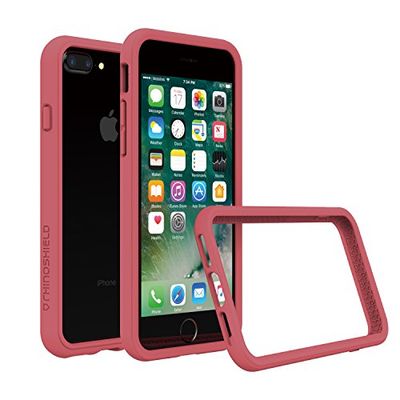RhinoShield iPhone 7 Plus CrashGuard, Coral Pink