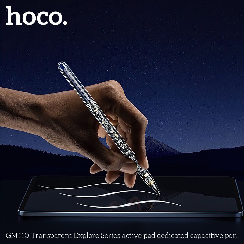 hoco GM110 Active Pad Dedicated Capaction Pen, Transparent