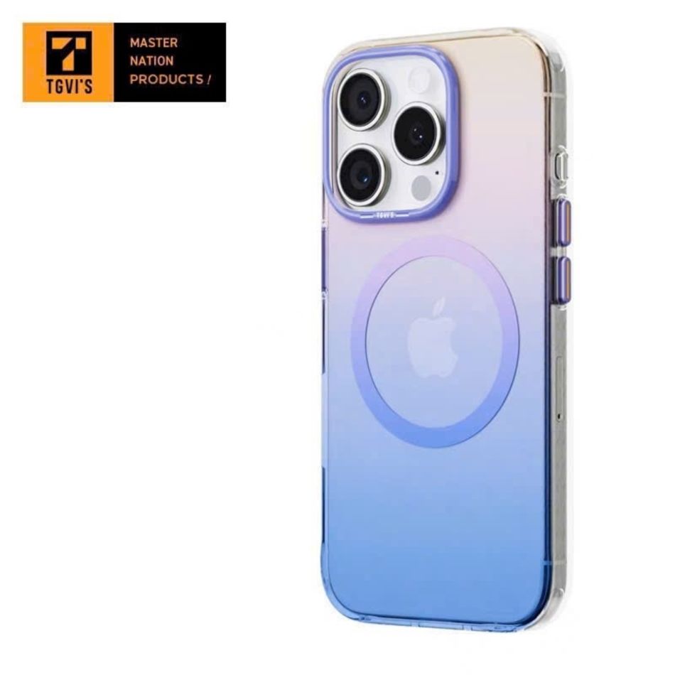 TGVIS iPhone 16 Pro Max Grace Series, Neon Purple