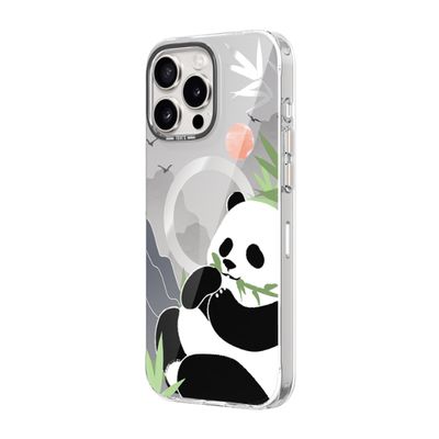 TGVIS iPhone 16 Pro Space, Panda